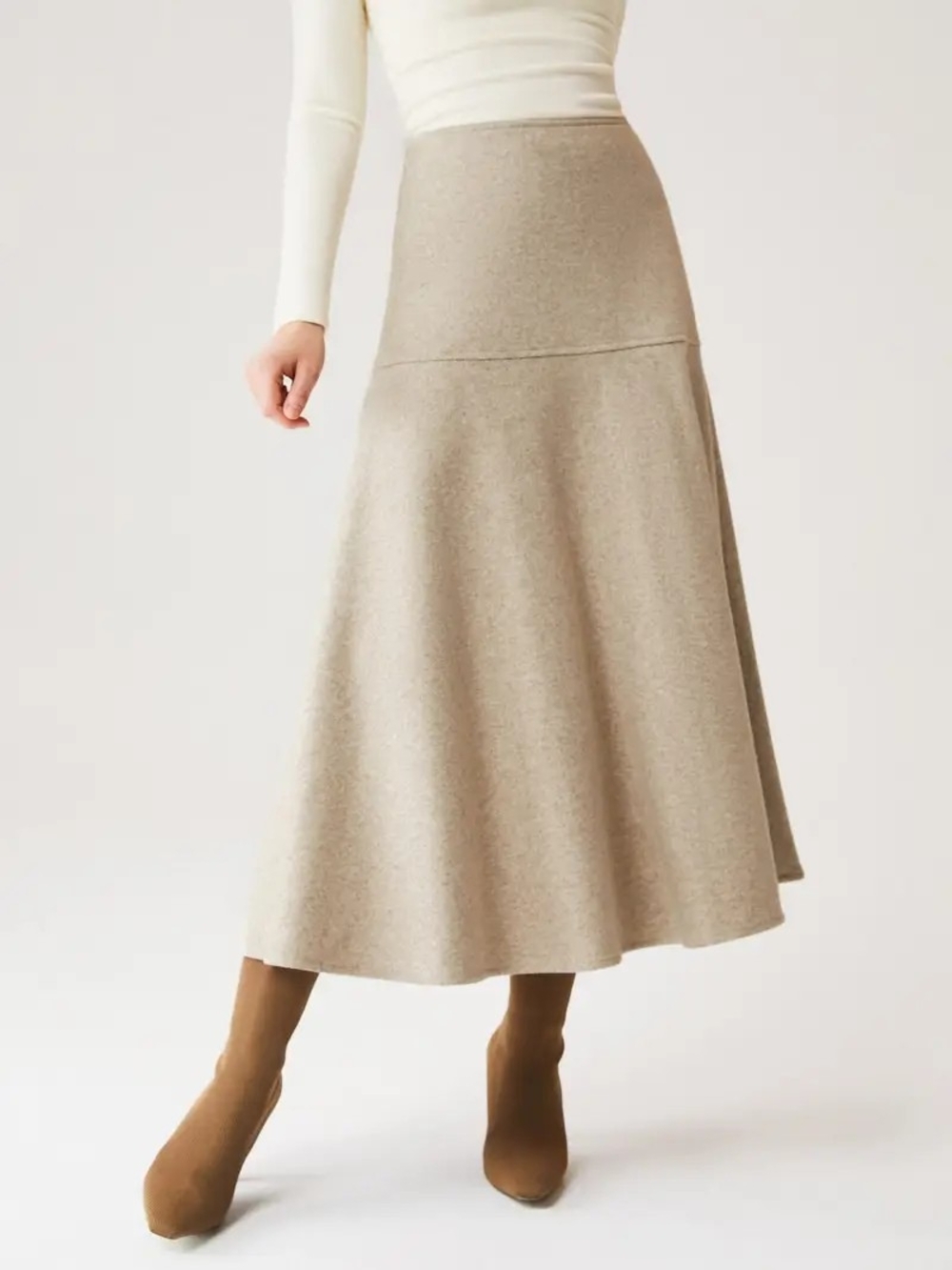 OGL Fuzzluxe Flared Maxi Skirt